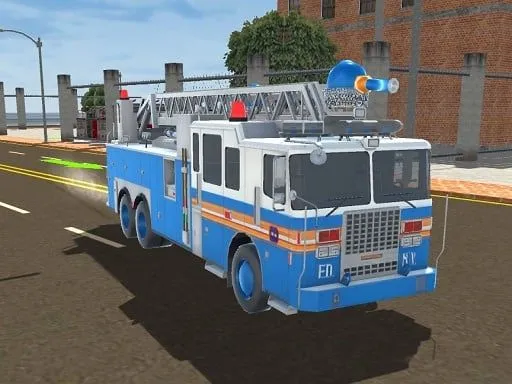 Fire Truck Driving Simulator