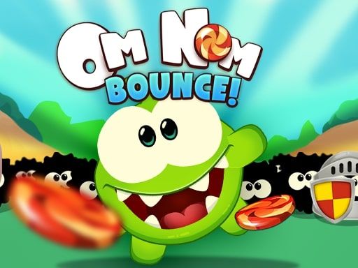 Om Nom Bounce – Free Game | SuperKidGames